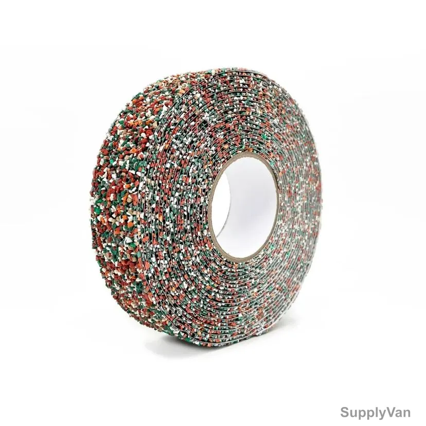 Anti-Slip Tape With Rubber Particles, 50MM Width x 5 Mtrs Length, Red — image 1