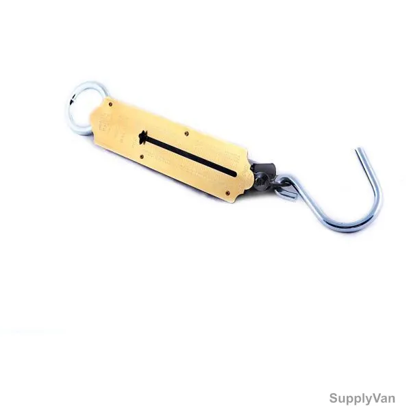 Reburo Pocket Balance Weighing Scale, SH-BM-WS100, Brass, 100Kg, Gold