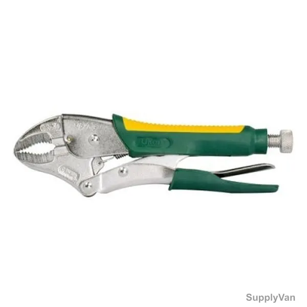 Uken Grip Plier, U6753, 10 Inch, Green/Yellow