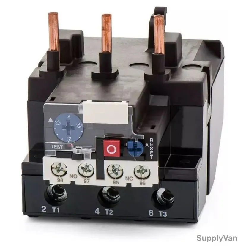 C&S Electric Thermal Overload Relay, LR1-D40355, 22kW, 3 Phase, Class 10, 415V, 30-40A