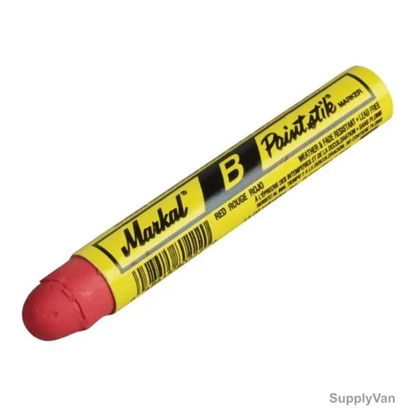 Markal Solid Paint Marker, 80222, Red