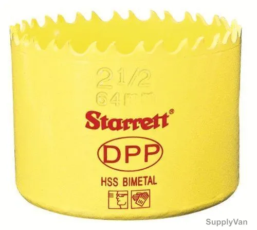 Starrett Dual Pitch Professional Hole Saw, DH0212, 64mm
