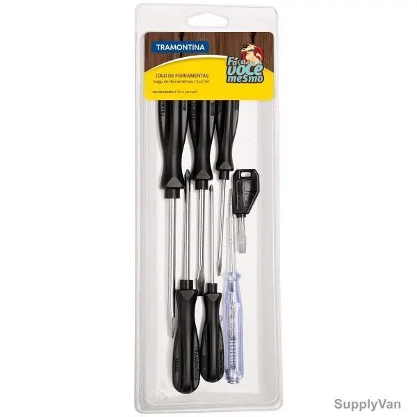 Tramontina Screwdriver Set, 43408109, 7PCS