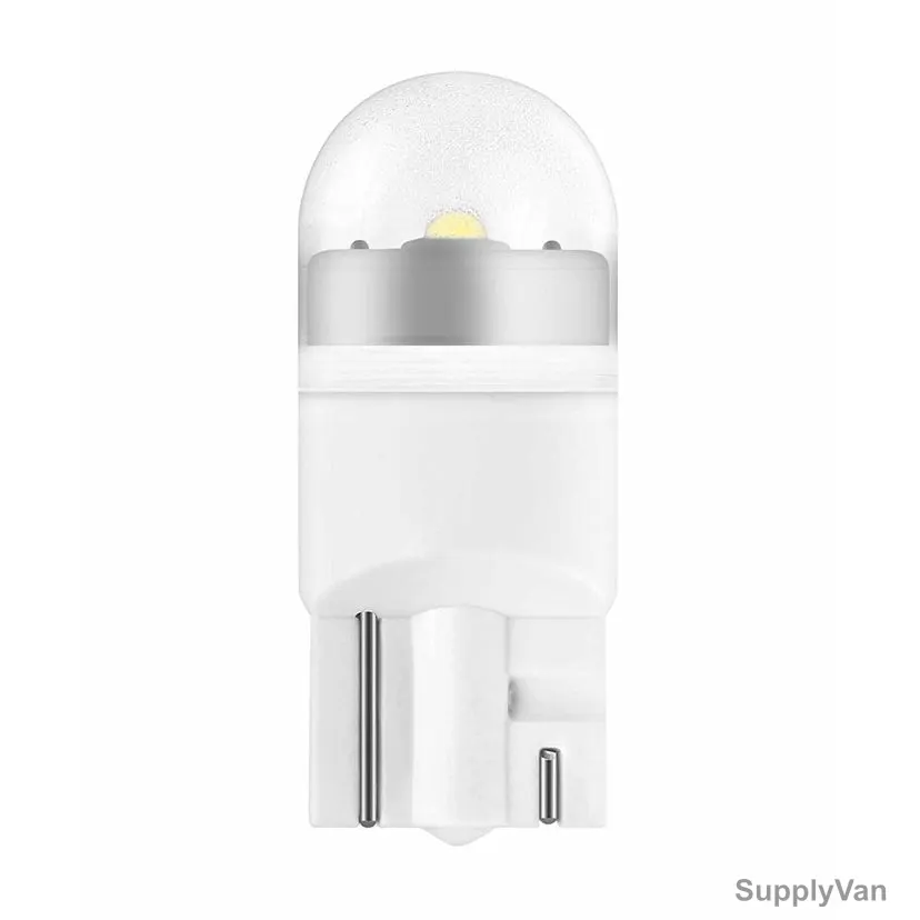 Osram Automotive Signal Bulb, 2850CW-02B, W2.1x9.5d, 12V, 1W, W5W ECE Category, 2 Pcs/Pack