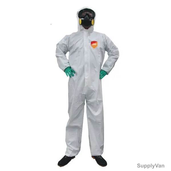 Scudo Disposable Coverall, SC-06070, Polypropylene, 2XL, White — image 1