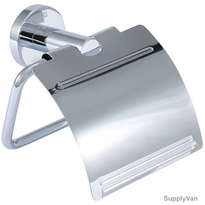 Kludi Rak Toilet Paper Holder, RAKKRD033, Silver Colour, Brass — image 1