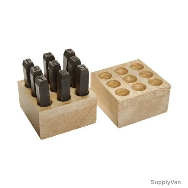 Young Bros Full Character Stamp Figure Set, 07095, 5/16 Inch, 9PCS