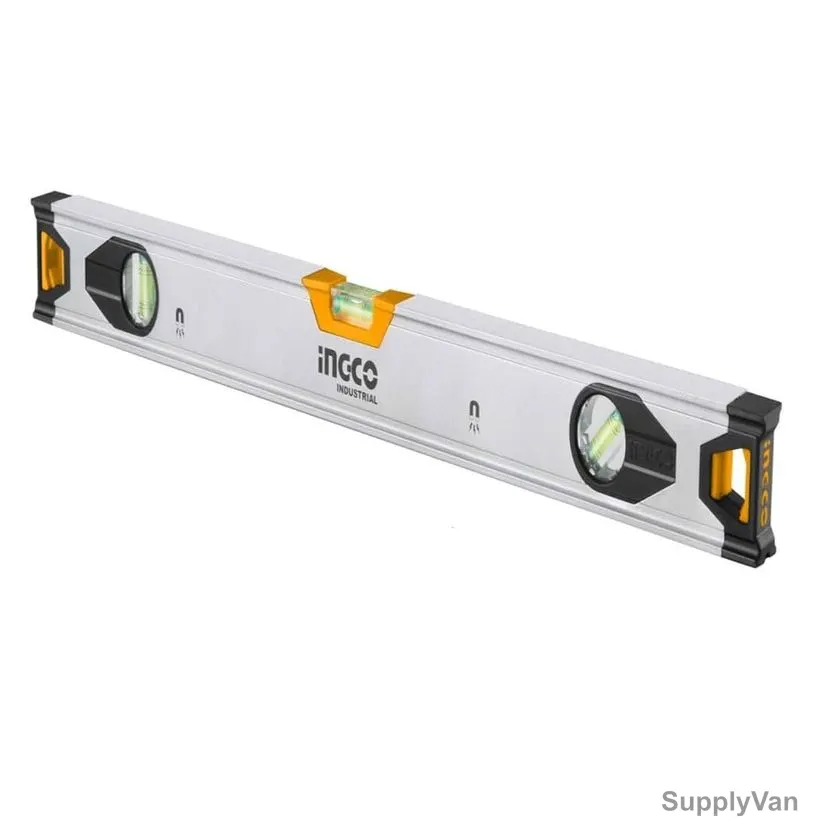 Ingco Spirit Level With Magnet, HSL38040M, Aluminum, 40CM Length — image 1