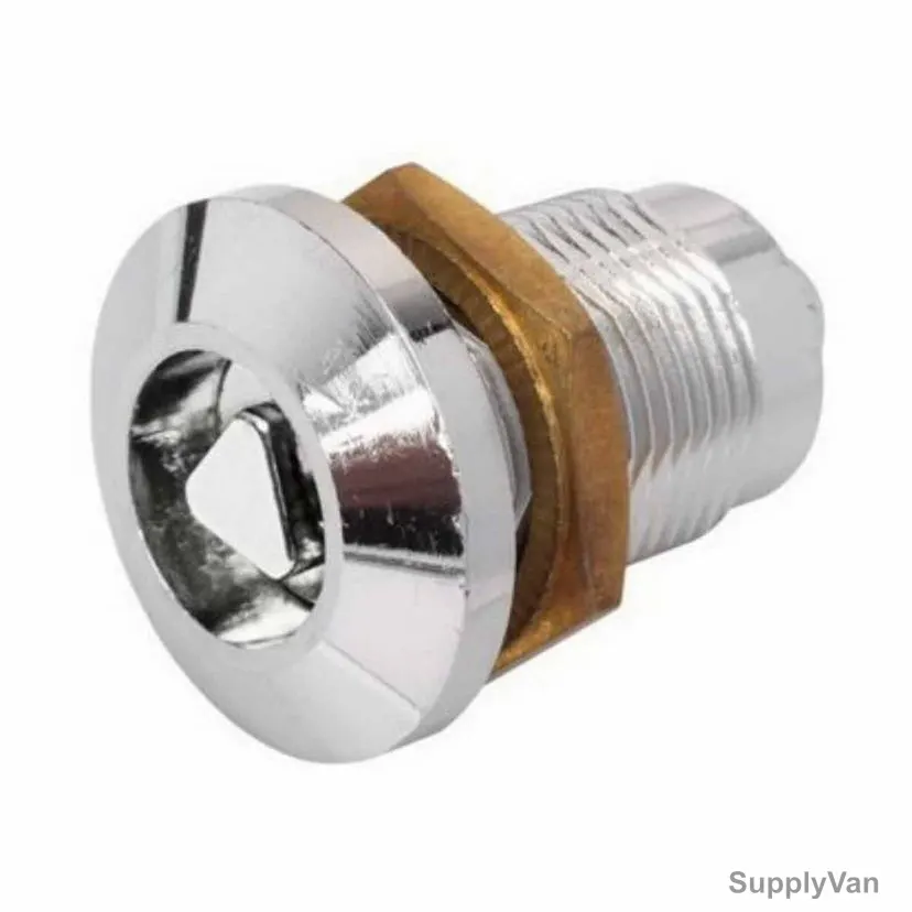 Dorfit Triangle DB Lock, DT633-30, Zinc Alloy, 30MM, Nickel Plated Finish