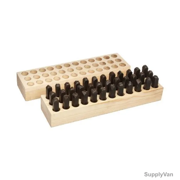 Young Bros Combination Letter and Number Set, 08362, 3/8 Inch, 36PCS