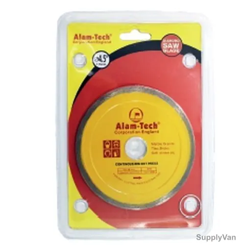 Alam-Tech Diamond Saw Blade, ADCR4-5, Continuous Rim, 4.5 Inch