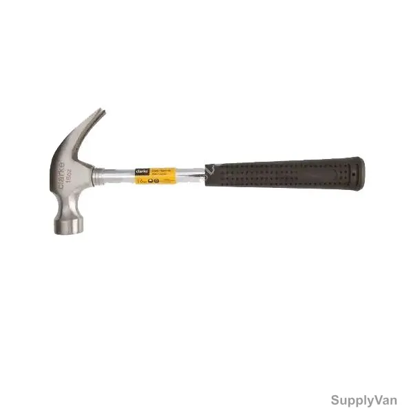 Clarke Claw Hammer, CH0-5SC, Steel Handle, 0.5 Kg