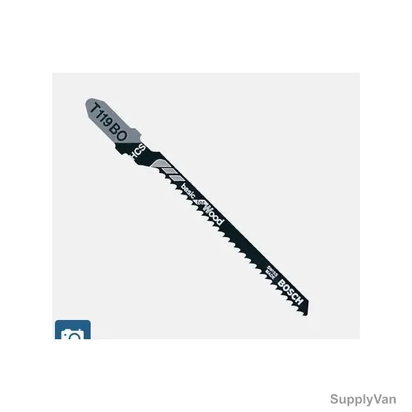 Bosch Jigsaw Blade, T118A, 17-24TPI