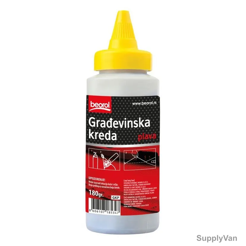 Beorol Marking Chalk, GKP, Blue, 0.18Kg