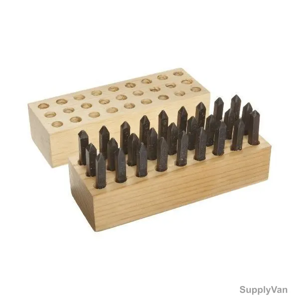 Young Bros Letter Set, 00274, 1/32 Inch, 27PCS