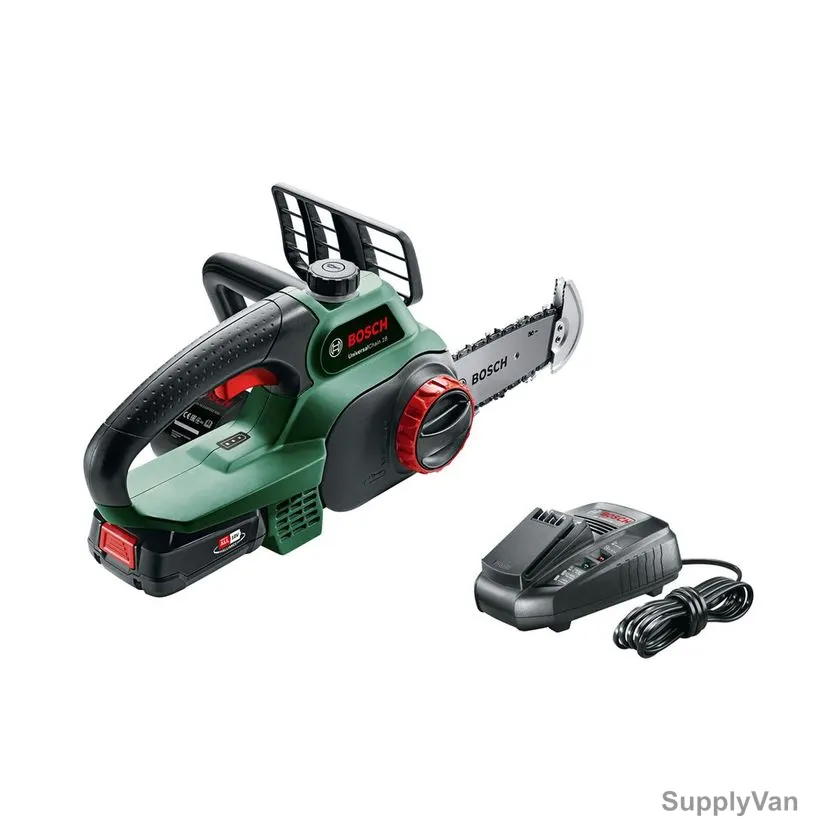 Bosch UniversalChain 18 Cordless Chainsaw, 18V, 20CM Chain Length — image 1
