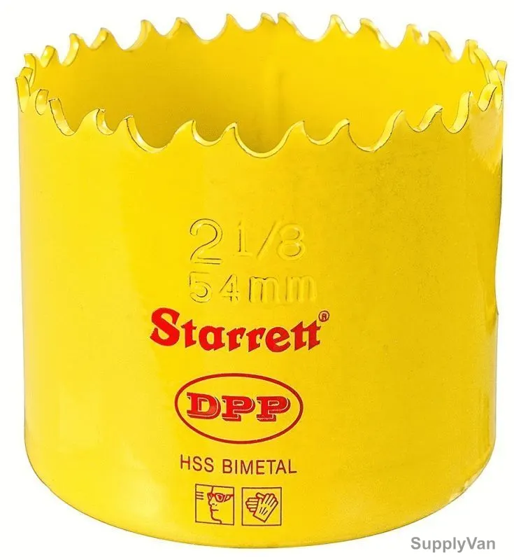 Starrett Dual Pitch Professional Hole Saw, DH0218, 54mm