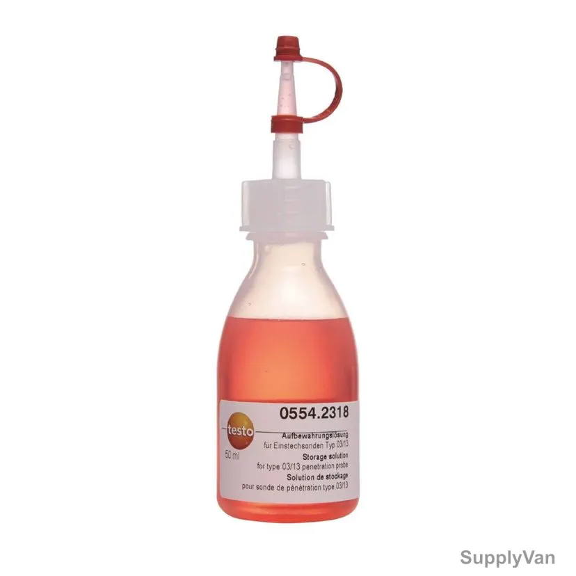 Testo Storage Solution, 0554-2318, Electrode, 50ML