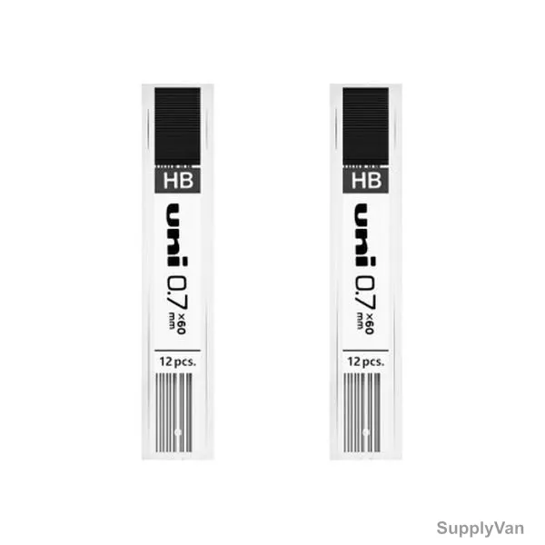 Uni-Ball Fine Line Pencil Lead, UL1407-HB, 0.7MM Tip Size, 144 Pcs/Set