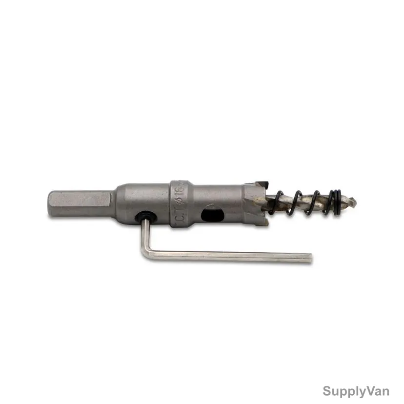 Max Carbide Tipped Hole Saw, MC392-TCT15M, 15MM, Silver