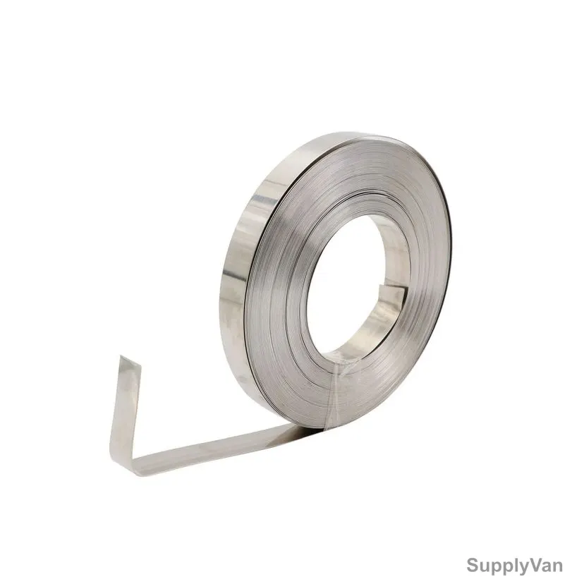 Packing Strip, Stainless Steel, 19MM x 30 Mtrs — image 1