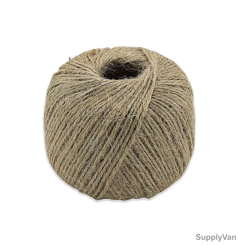 Oho Twine String Cord, Jute, 2MM Dia x 100 Feet Length, Natural — image 1