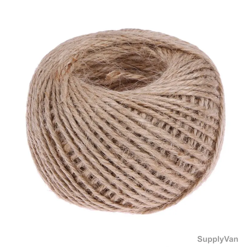 BTEC Twine String Cord, WD00050, Jute, 2MM Dia x 30 Mtrs Length, Natural — image 1