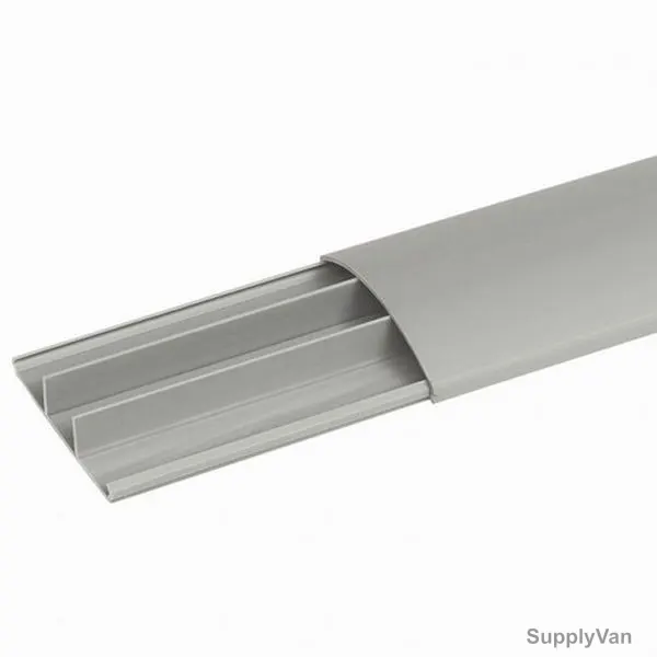 Decoduct Floor Trunking, Plastic, 0.5 Inch