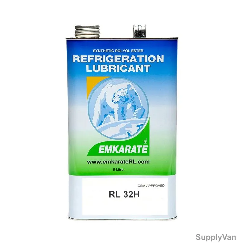 Emkarate Synthetic Polyol Ester Refrigeration Lubricant, RL32H, 5 Ltrs