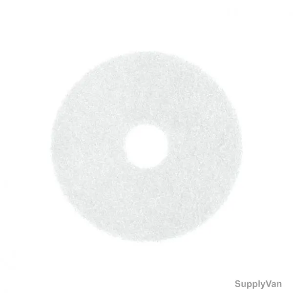 Arcora Super Pad, 1086-SP33OWE, Super Series, 13 Inch, White, 400 RPM