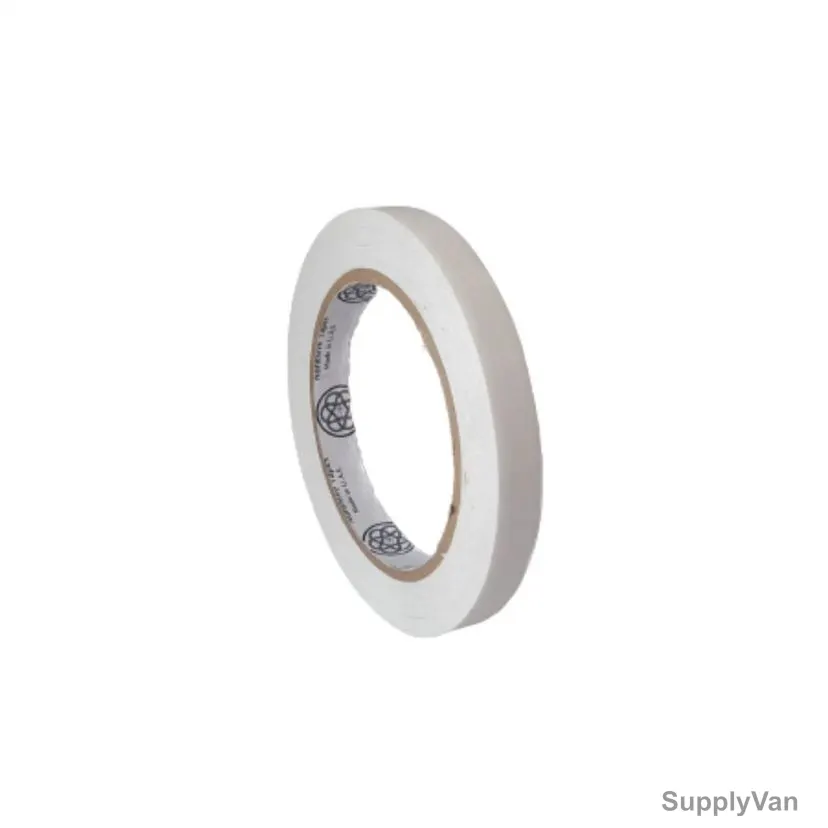 Double Sided Tissue Tape, 12MM Width x 25 Yards Length, White, 6 Rolls/Pack