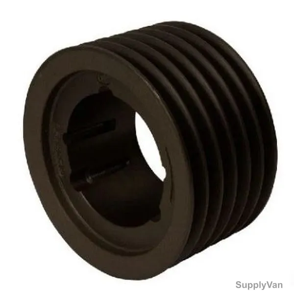 SPB Type V-Belt Pulley, Cast Iron, 6 Slots, 60MM Shaft Dia, 236MM Outer Dia