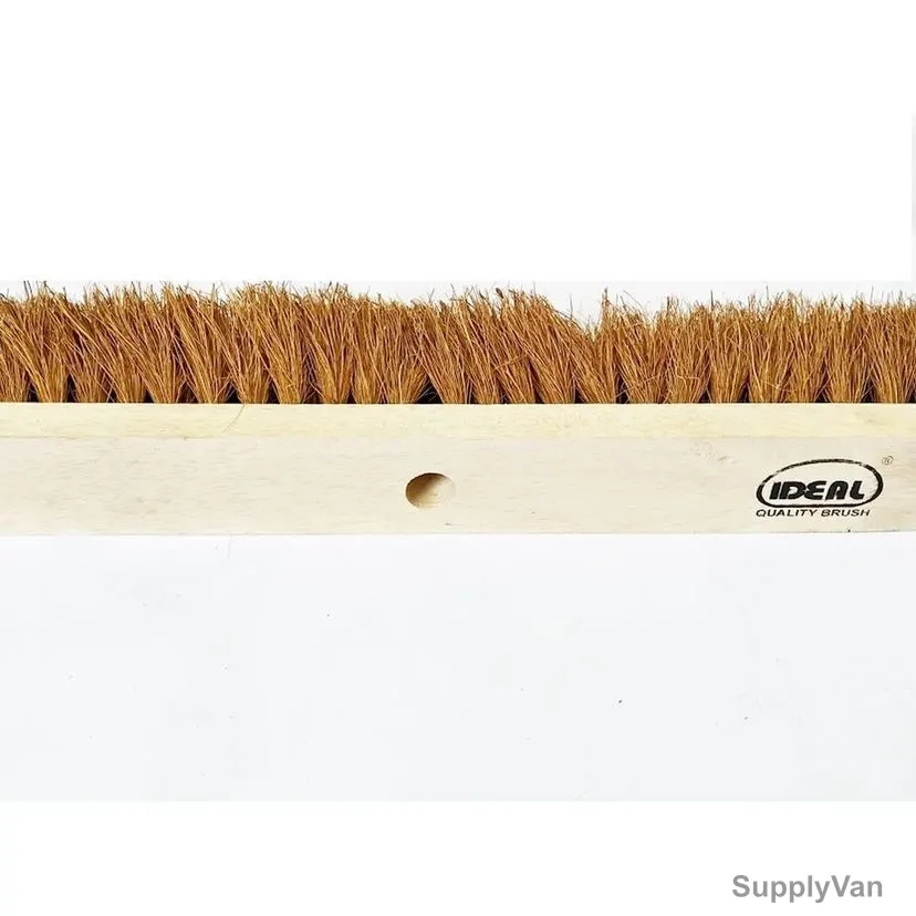 Ideal Coco Brush, 18 Inch, Off-White/Brown