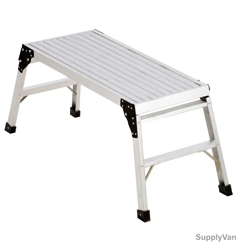 Werner Pro Deck Work Platform, AP-30, Aluminium, 16 x 48 Inch Platform Size, 300 Lb Load Capacity — image 1