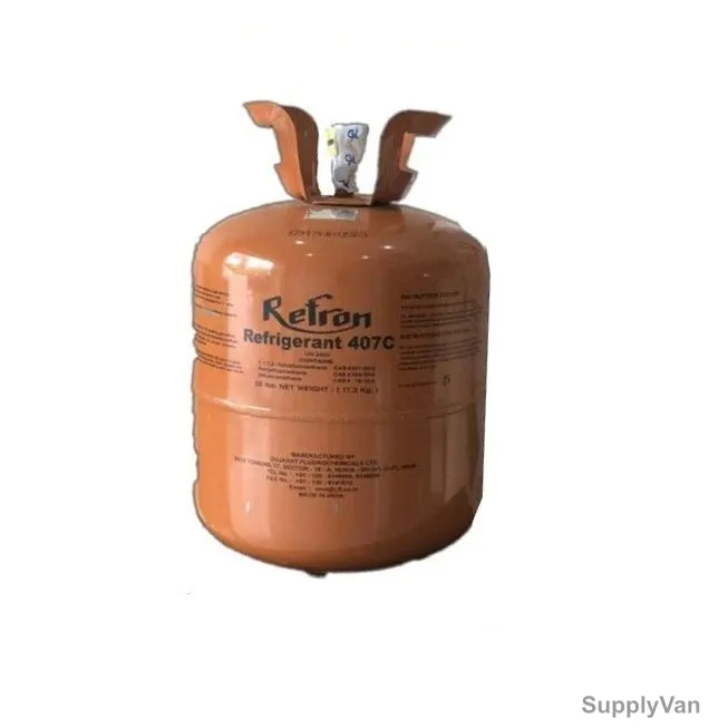 Refron Refrigerant Gas, R-407C, HFC, Blend, 11.3 Kg