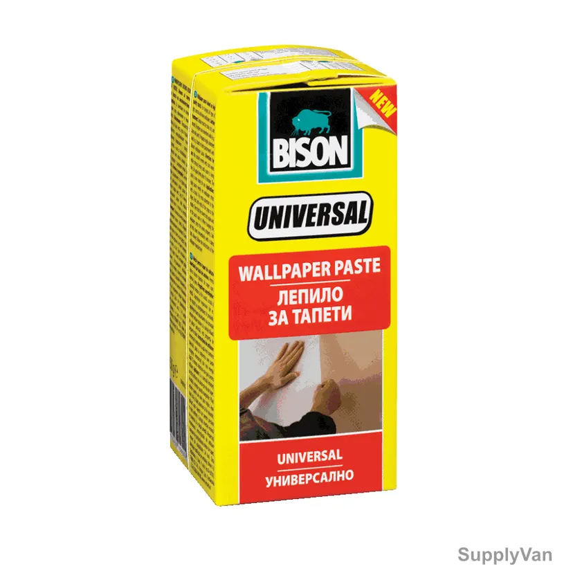 Bison Wallpaper Adhesive, 6304587, 150GM, White