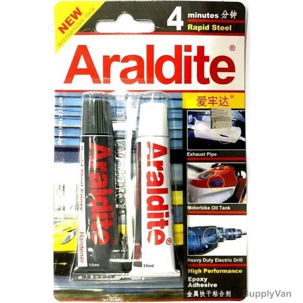 Araldite Epoxy Adhesive, 2PCS, 15ML