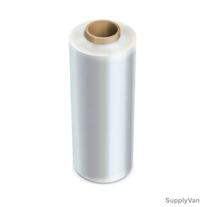 Stretch Film, 1.35 Kg, 300GM Core, Clear, 6 Rolls/Box — image 1