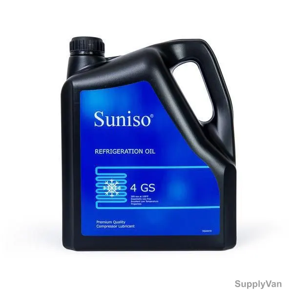 Suniso Refrigeration Oil, 4GS, 1 Gallon