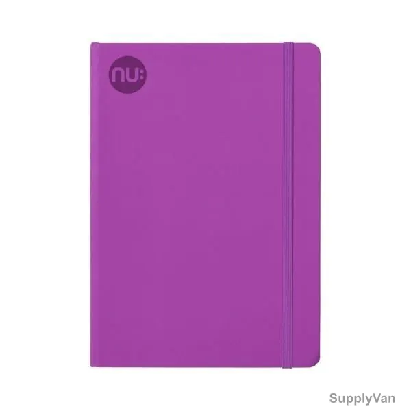 Nuco Journal Spectrum Notebook, NUJSA5PL, A5, A5, 80 gsm, 160 Pages, Purple