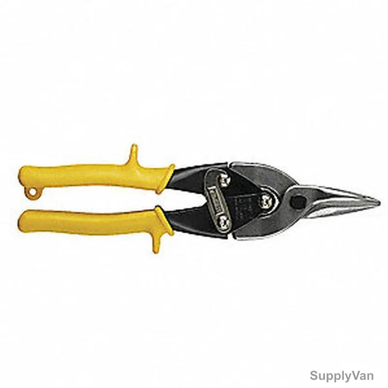 Midwest Straight Cut Aviation Snip, P6716S, 10 Inch Length