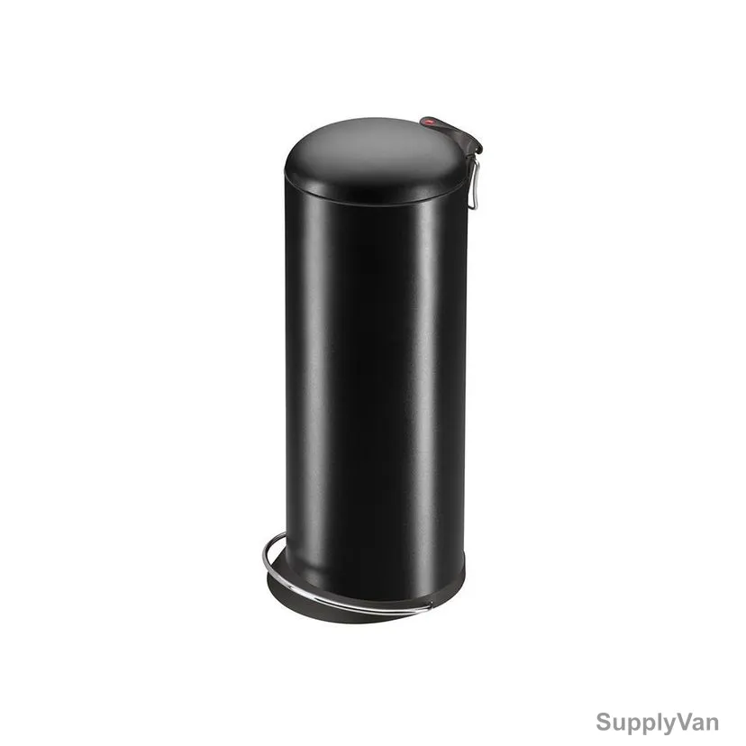 Hailo Pedal Waste Bin, HLO-0523-181, TopDesign L, 24 Litres, Black