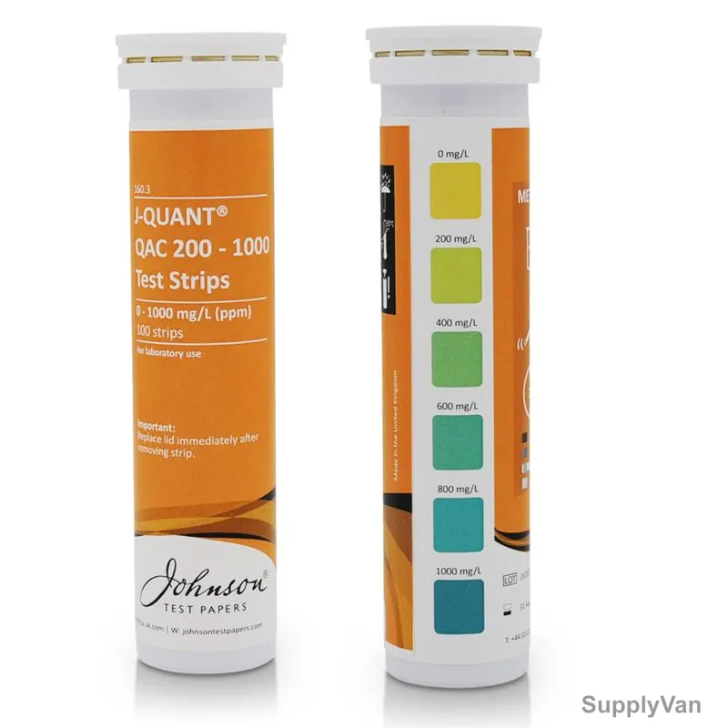 Johnson 5 In 1 Swimming Pool Test, 232.1, 50 Strips/Vial