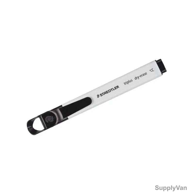 Staedtler Triplus Dry Erase White Board Marker, ST-3551B-9BK, 5.0MM Tip Size, Black