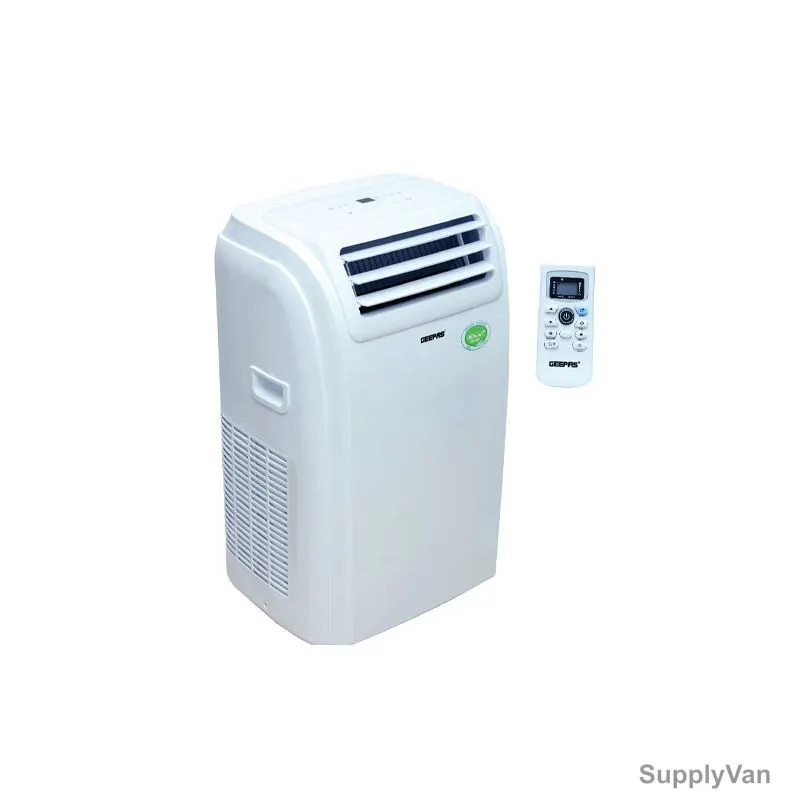 Geepas 3 in 1 Portable Air Conditioner, GACP1216CU, 1200-1500W, 1 Ton, 340 CMH, White