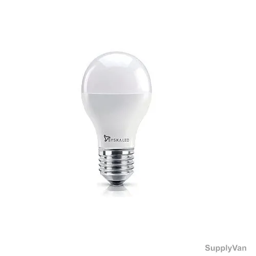 Syska LED PA Bulb, PA7W3K, PA Series, E27, 7W, 3000K, Warm White