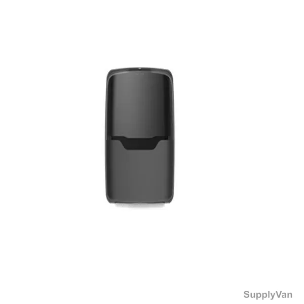 Eurowash Folded Hand Towel Dispenser, SL-310, ABS/Polycarbonate, Black