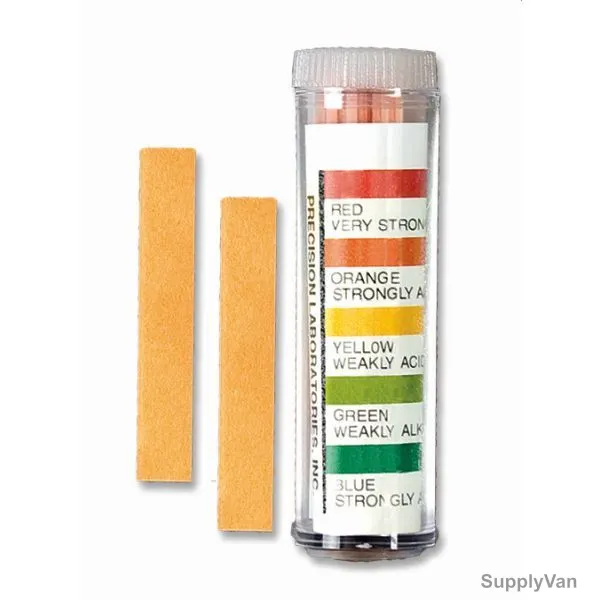 Precision pH Test Paper, 110, 48 x 6MM, PK100 — image 1