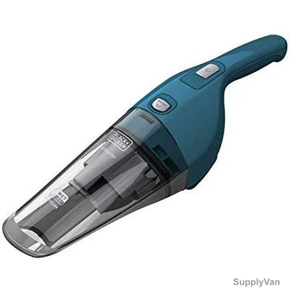 Black and Decker Vacuum Cleaner, WDB115WA-B5, 7.5W, 0.3L, Blue and Grey — image 1