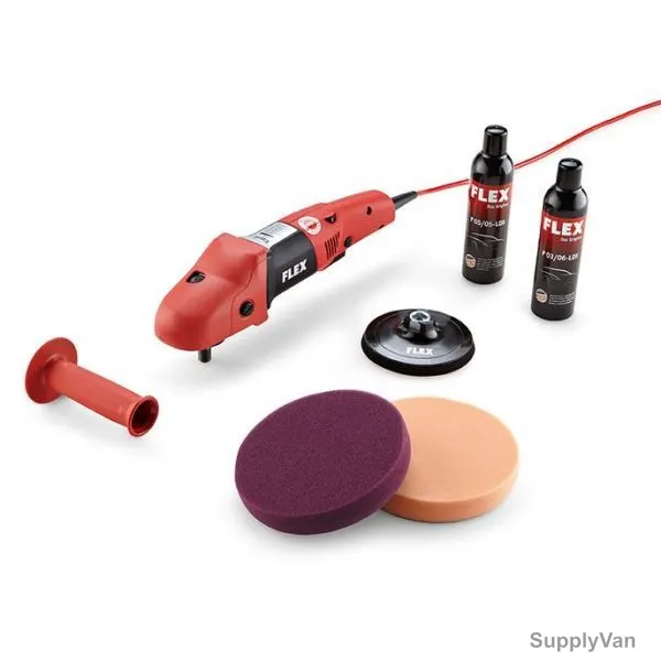 Flex Polisher With Speed Control Trigger, PE-14-3-125-SET, 1400W